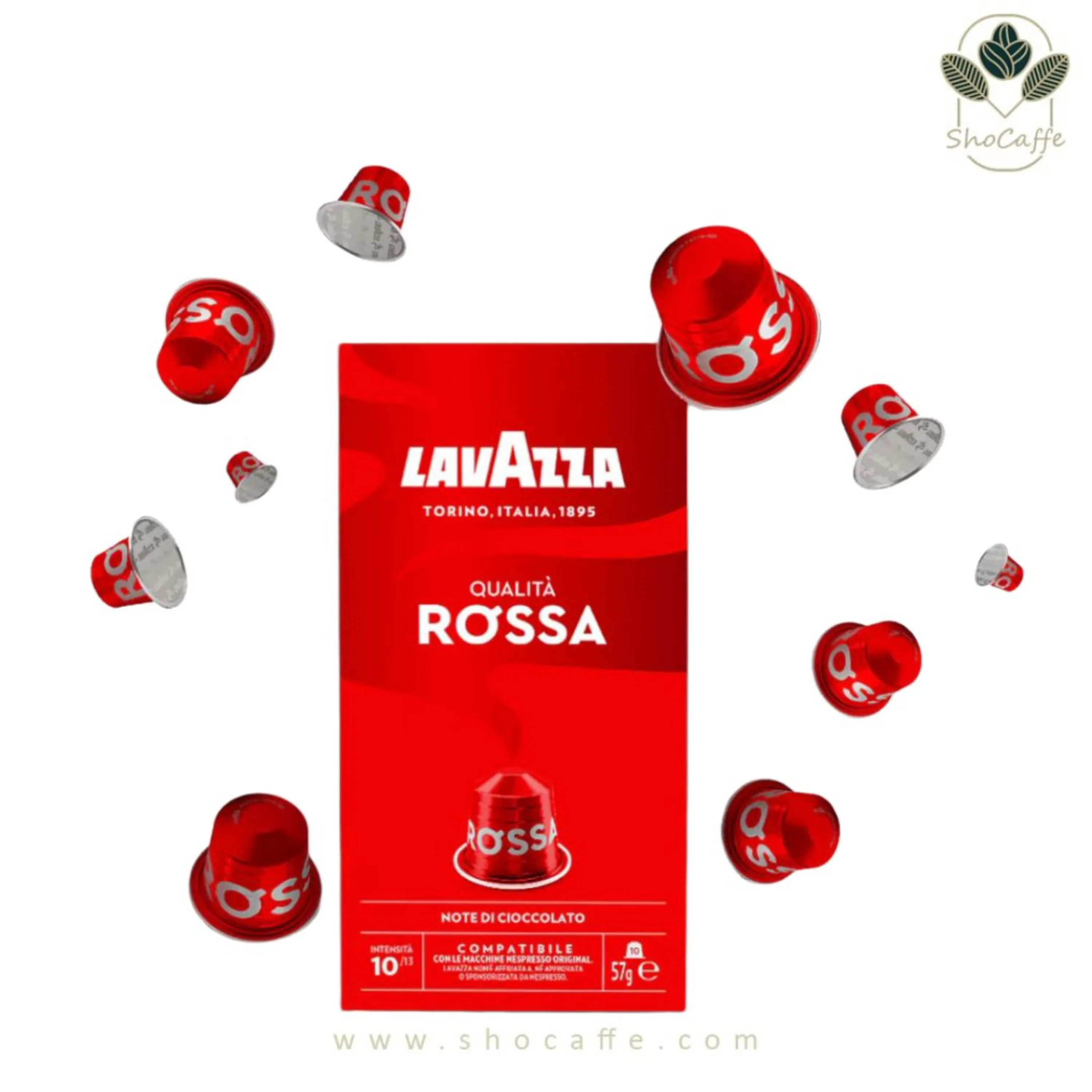 کپسول قهوه نسپرسو لاوازا مدل کوالیتا روسا Qualità Rossa